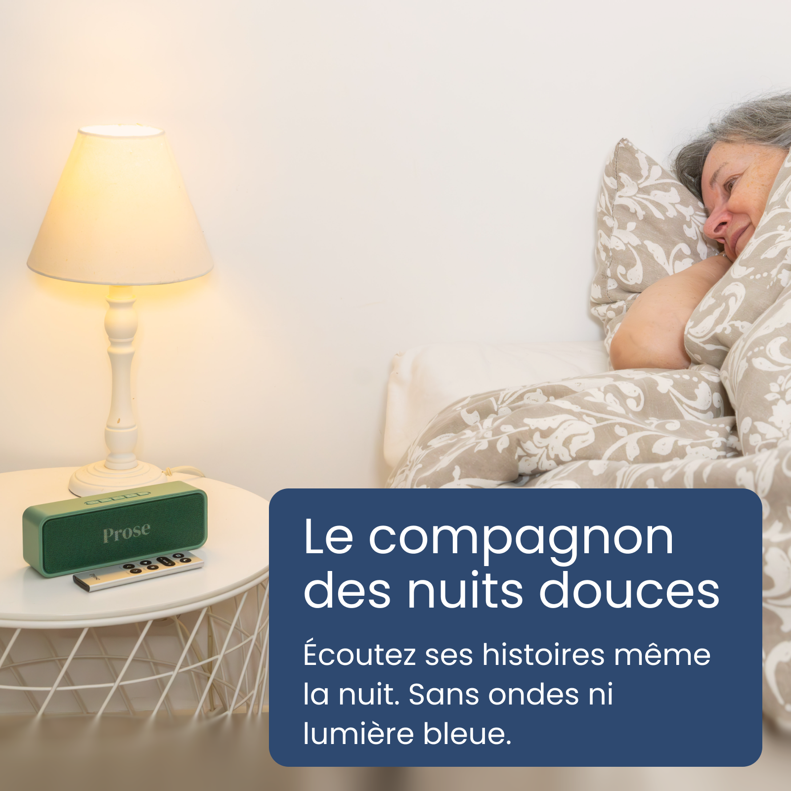 Prose : le lecteur de livres audio