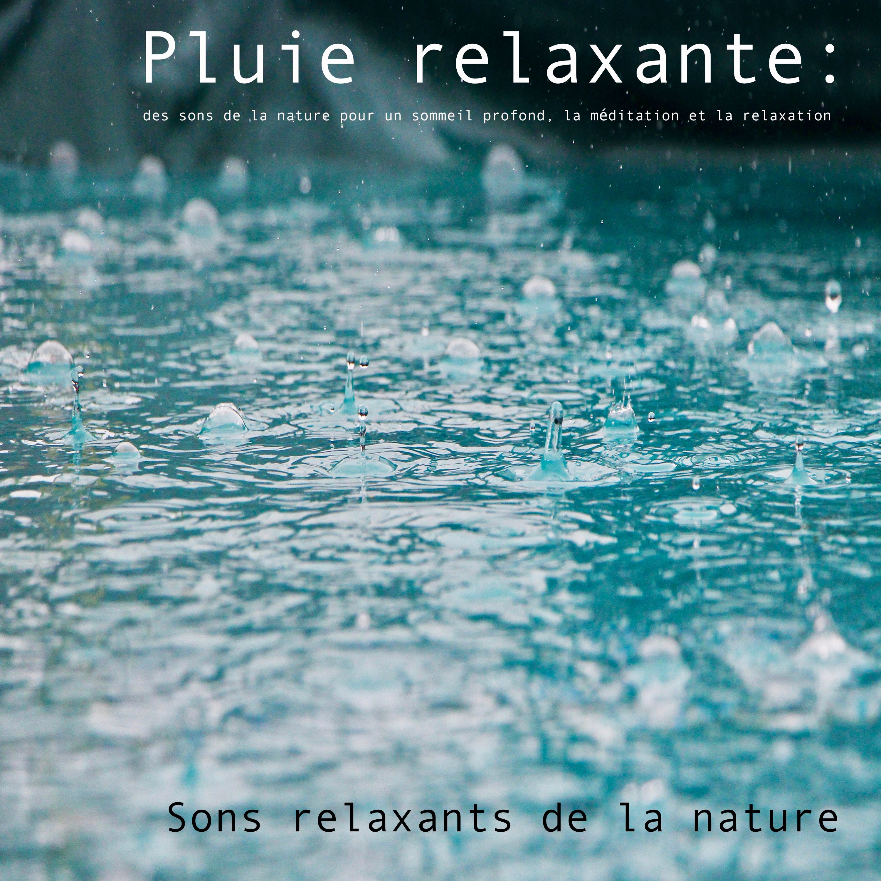 Pluie relaxante : des sons de la nature pour un sommeil profond, la méditation et la relaxation