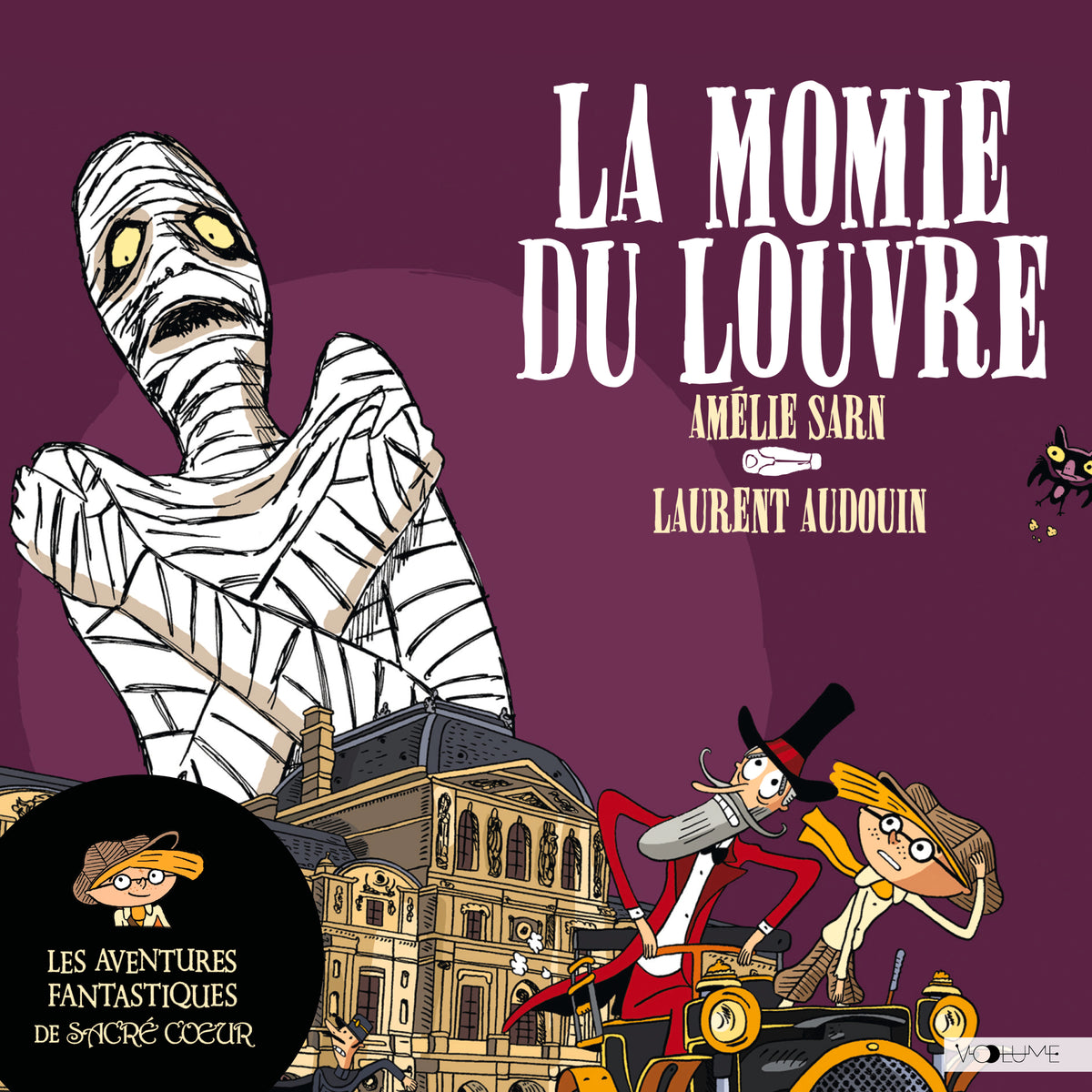 Les aventures fantastiques de Sacré-Coeur (Tome 3) - La Momie du Louvre