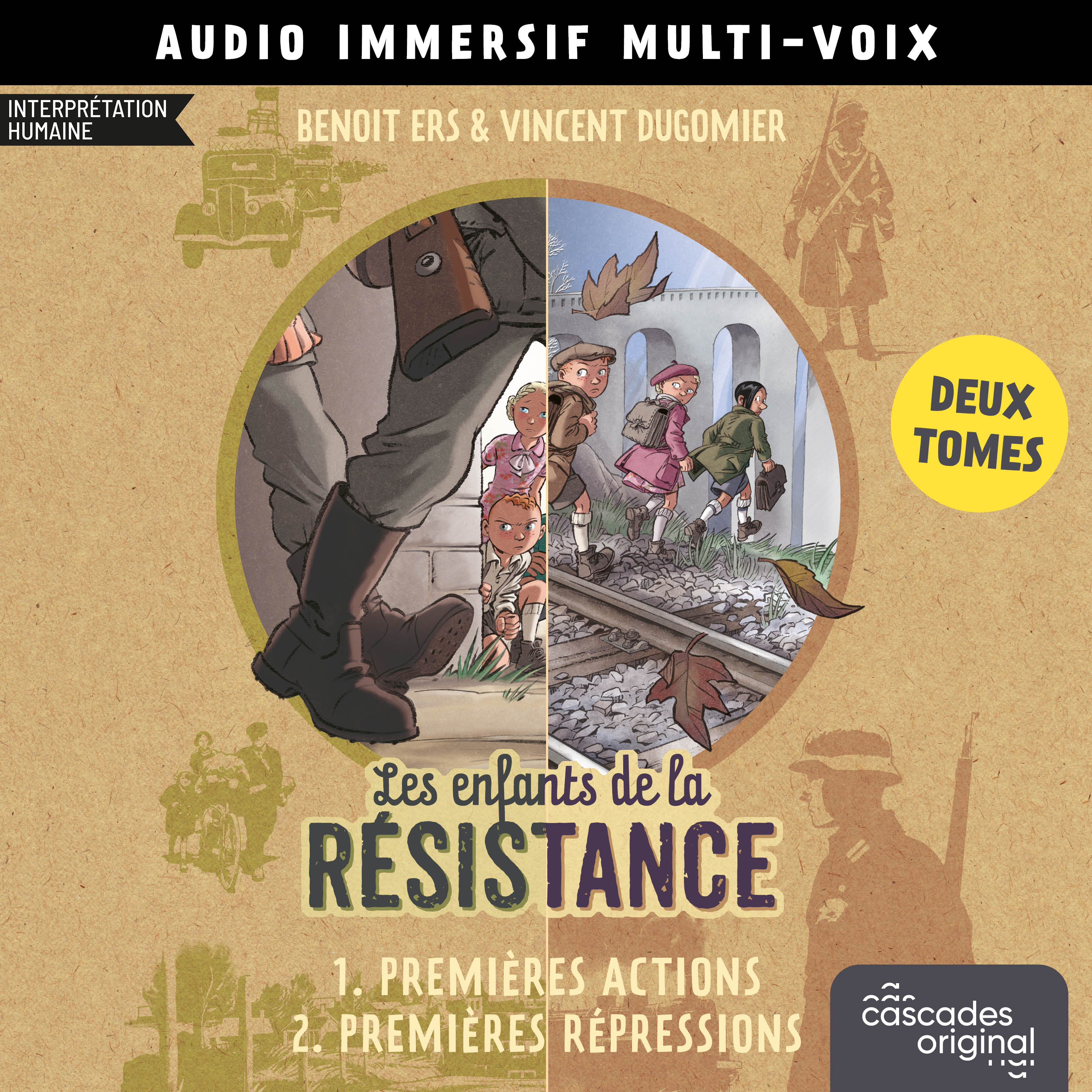 Les Enfants de la Résistance - Tomes 1 et 2 (Multi-Voix)