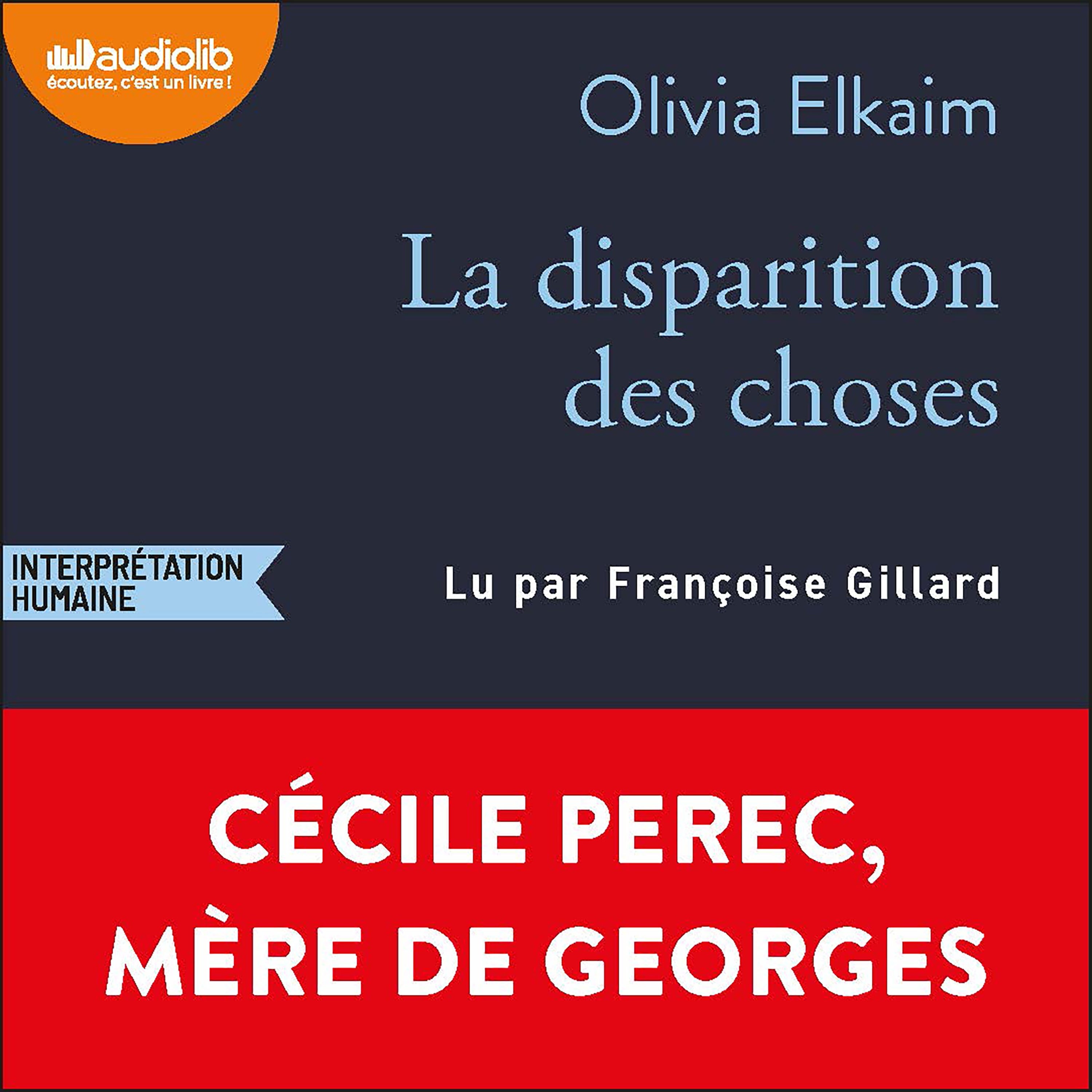 La Disparition des choses