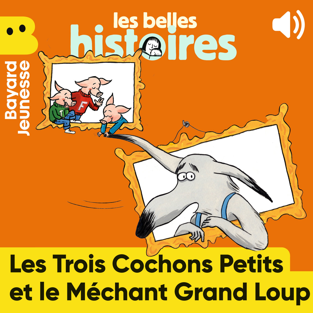 Les Trois Cochons Petits et le Méchant Grand Loup