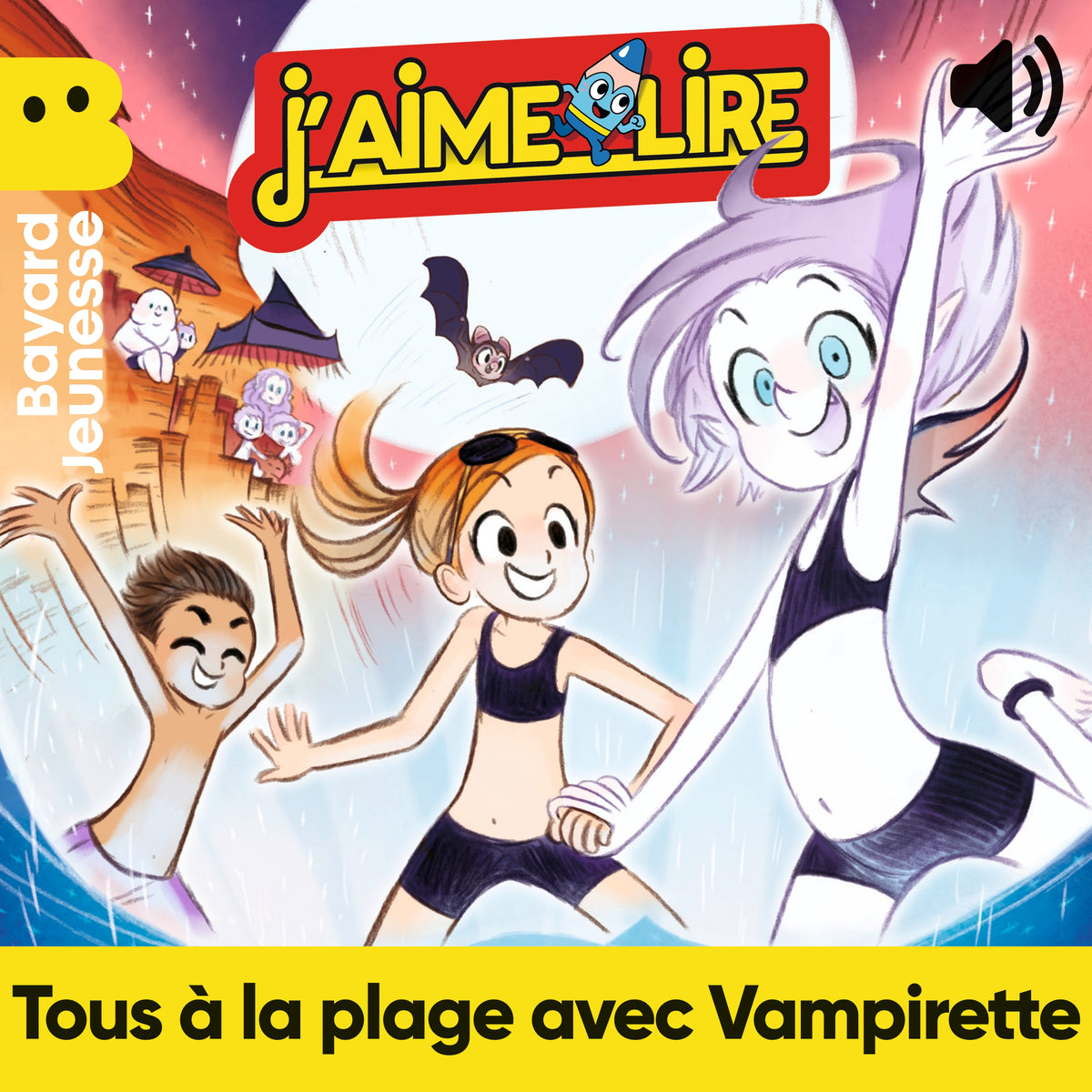 Tous à la plage avec Vampirette !