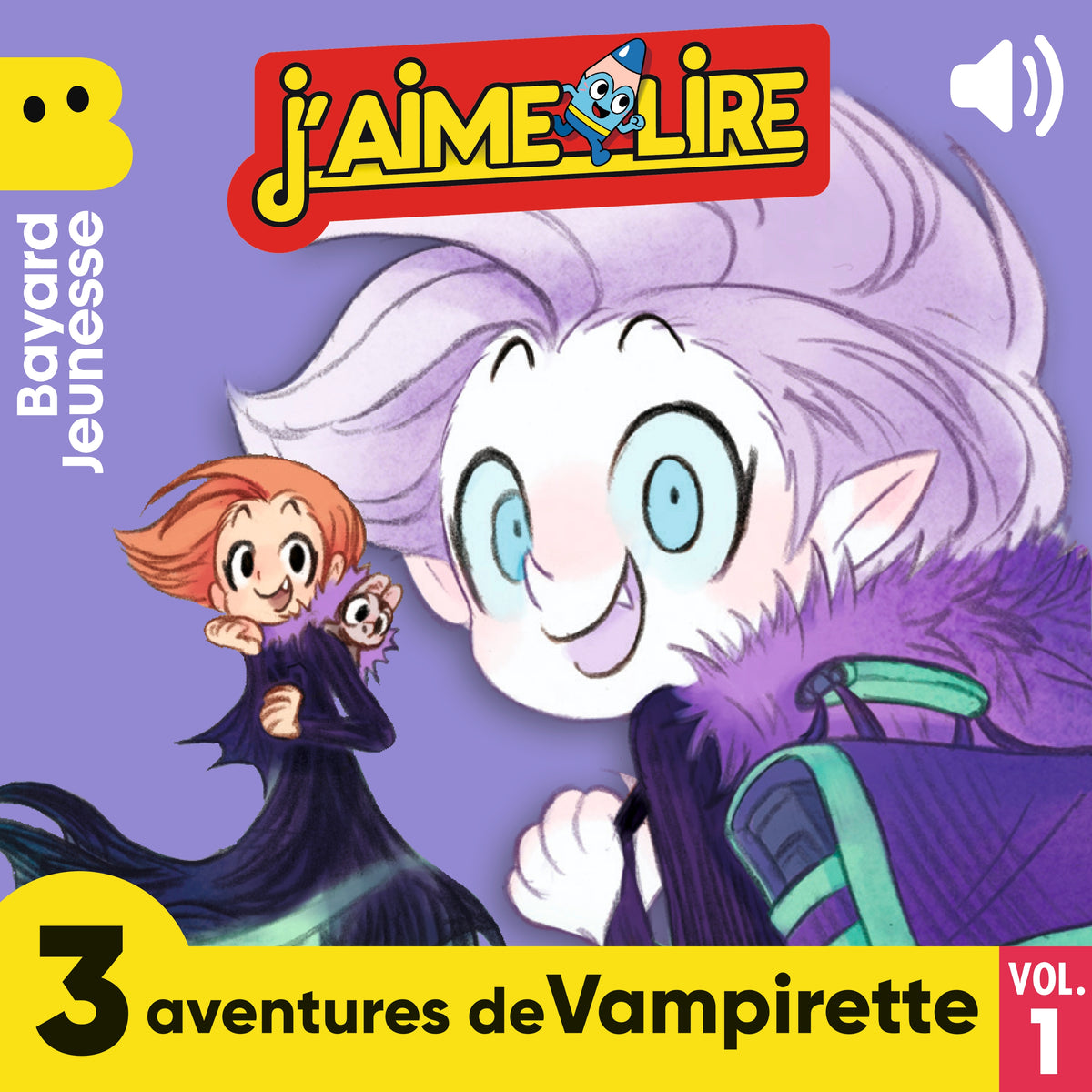 J'aime Lire - 3 aventures de Vampirette, Vol. 1
