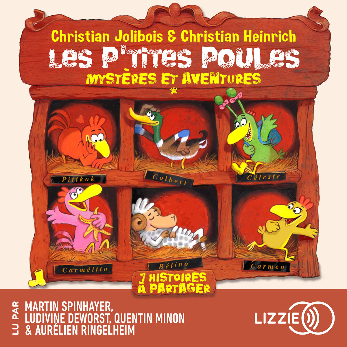Les P'tites Poules : mystères et aventures - Compilation Tomes 1 à 7