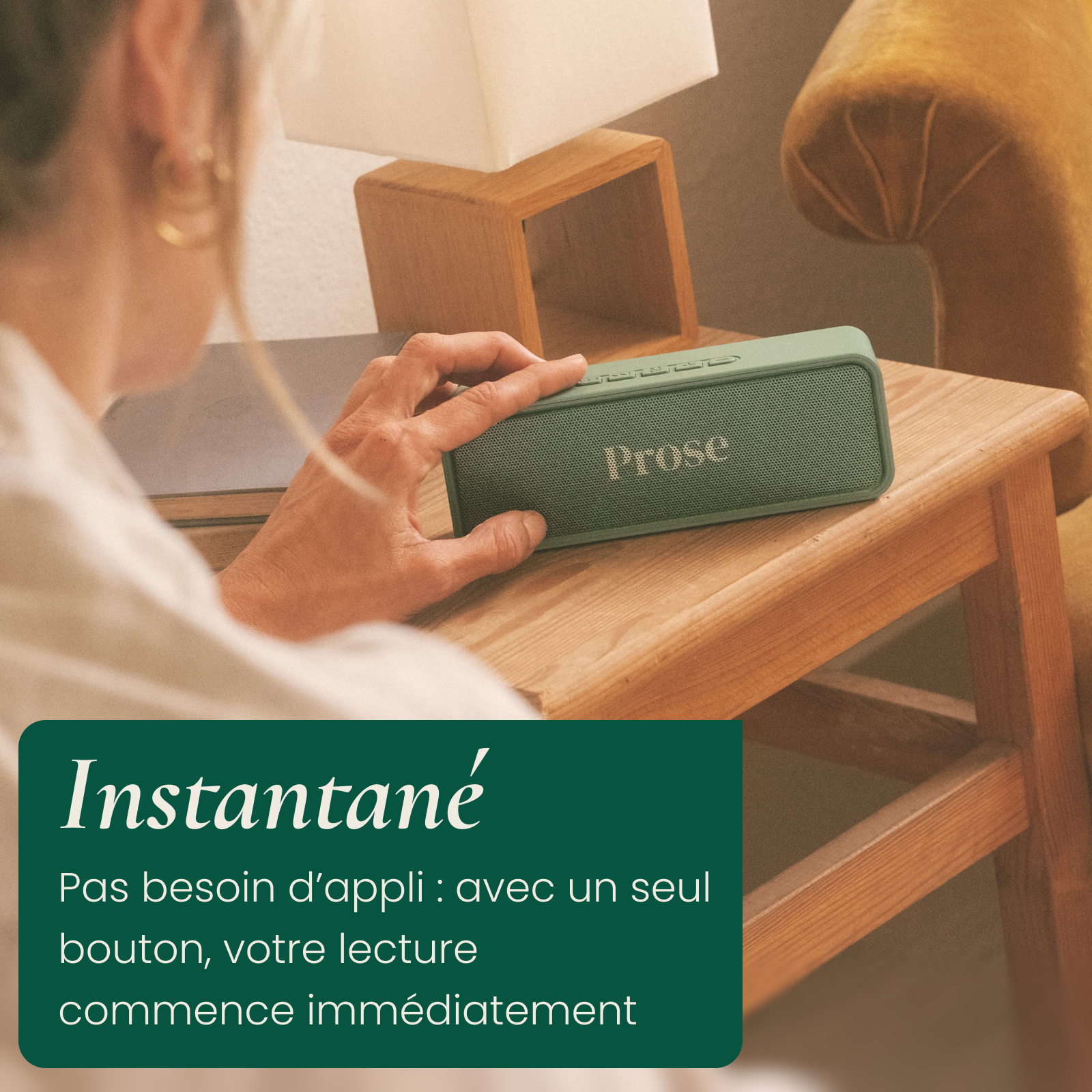 Le 1er lecteur de livres audio