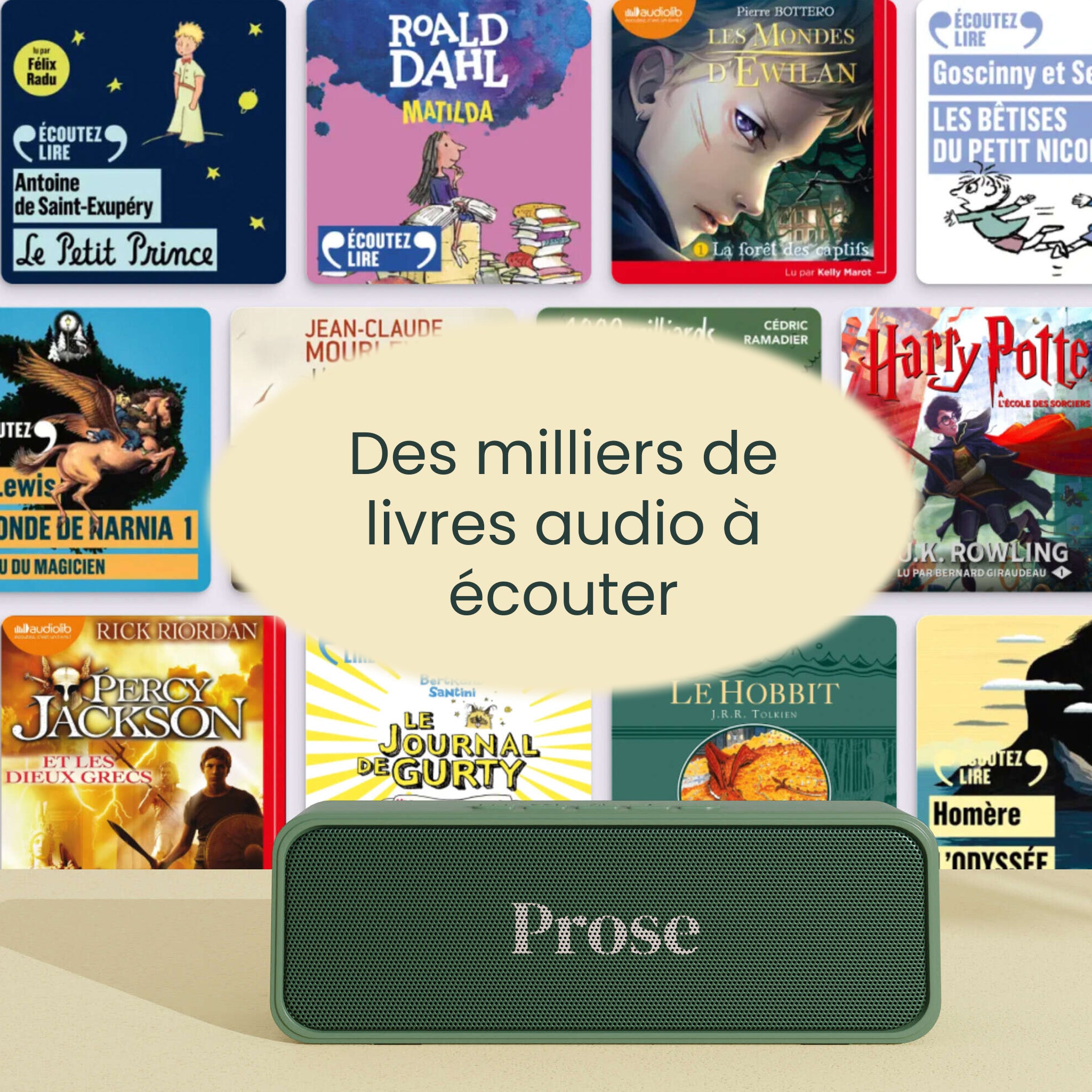 Prose – Lecteur de Livres Audio | Édition Jeunesse
