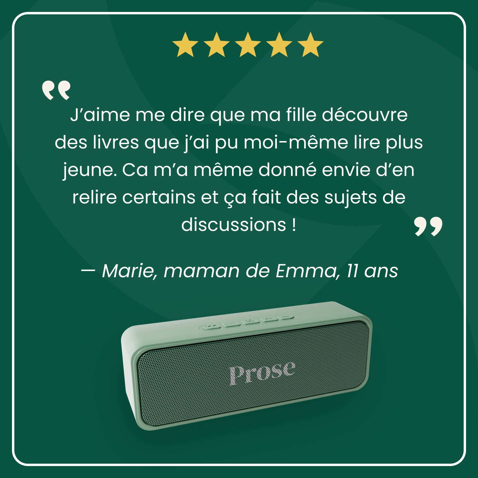 Prose – Lecteur de Livres Audio | Édition Jeunesse