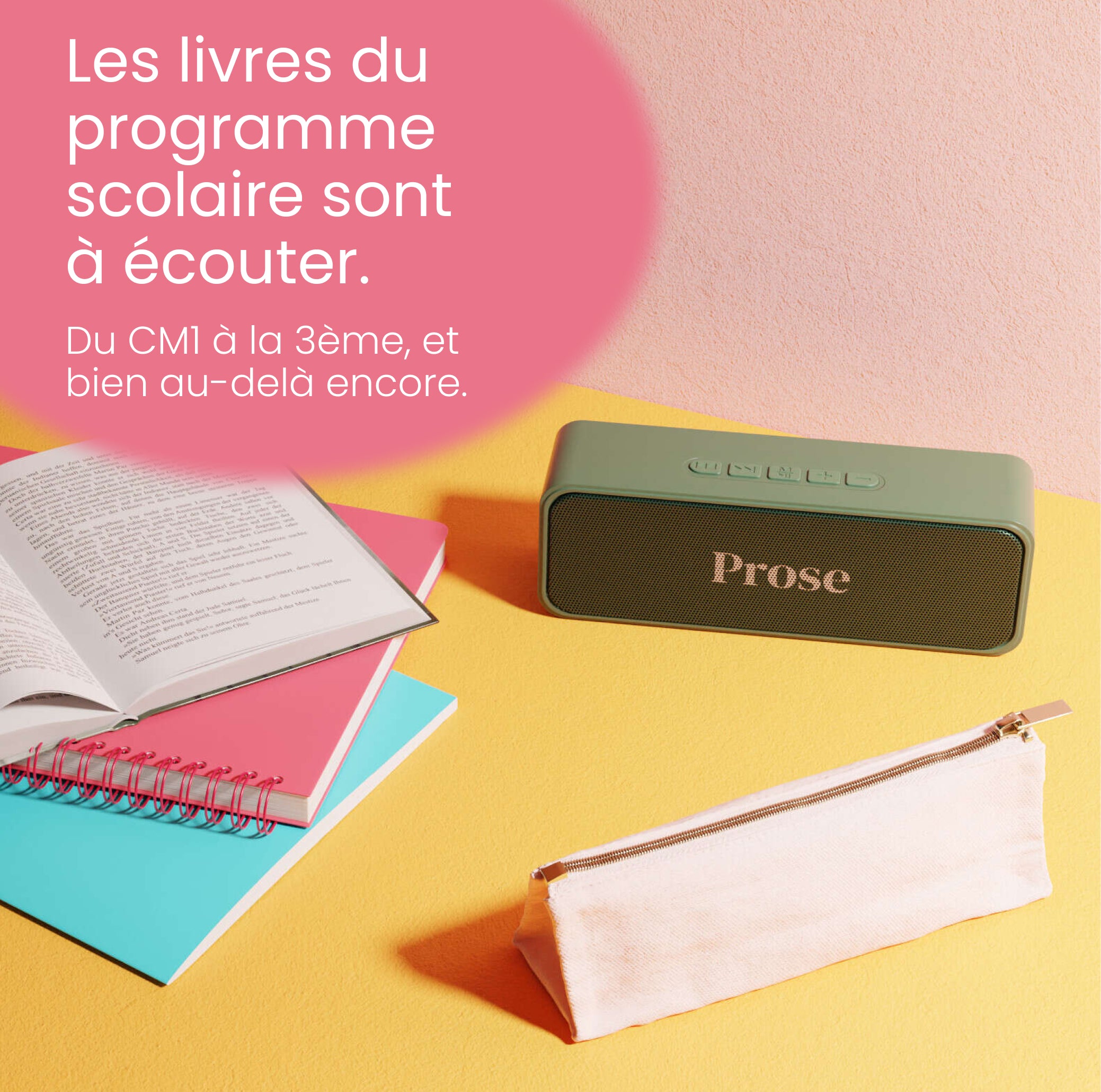 Prose – Lecteur de Livres Audio | Édition Jeunesse