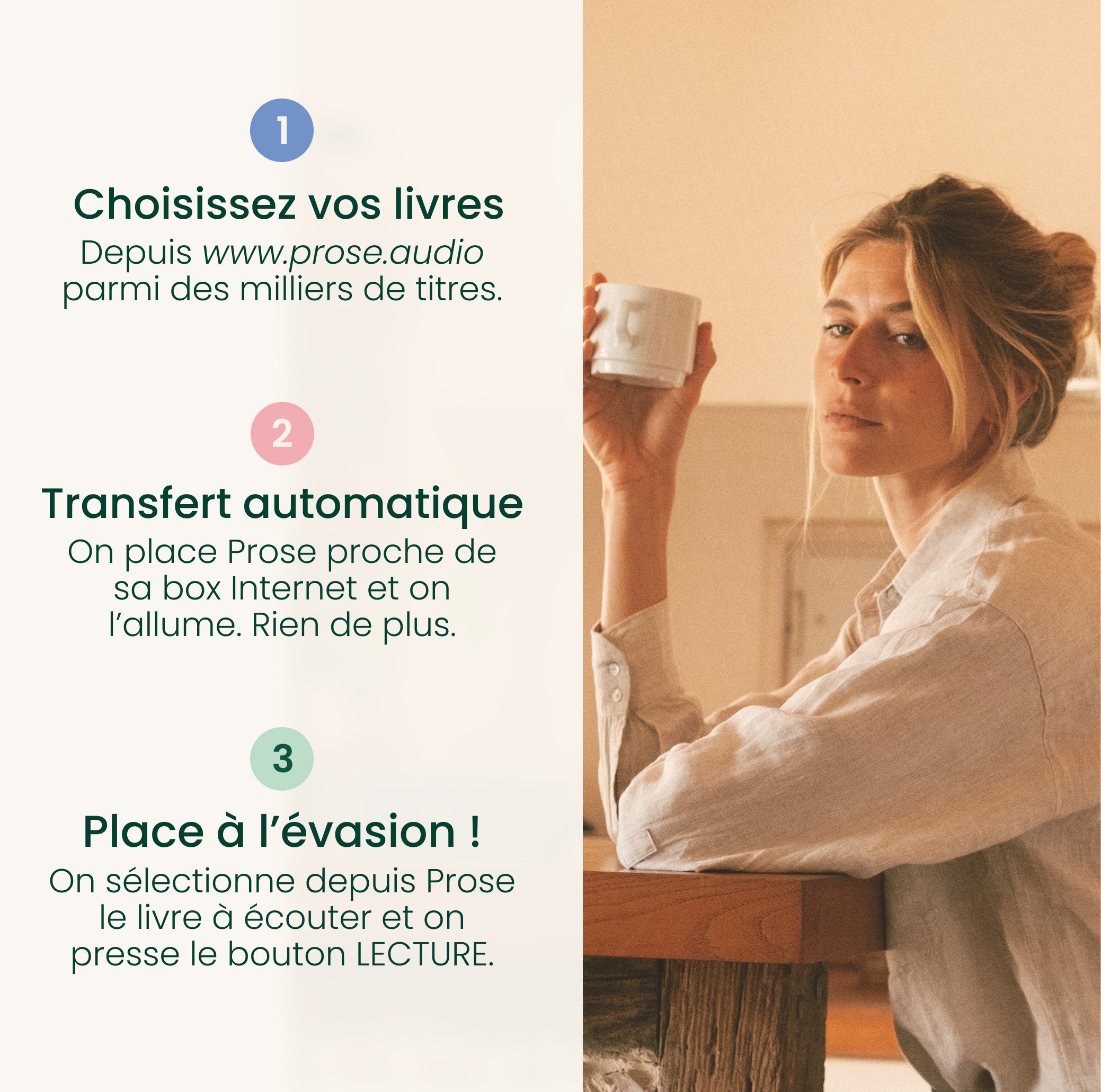 Prose – Lecteur de Livres Audio | Édition Jeunesse