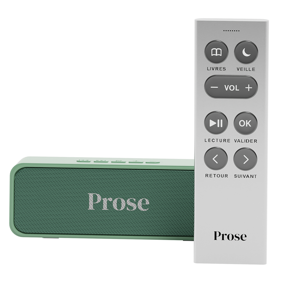 Prose : le lecteur de livres audio