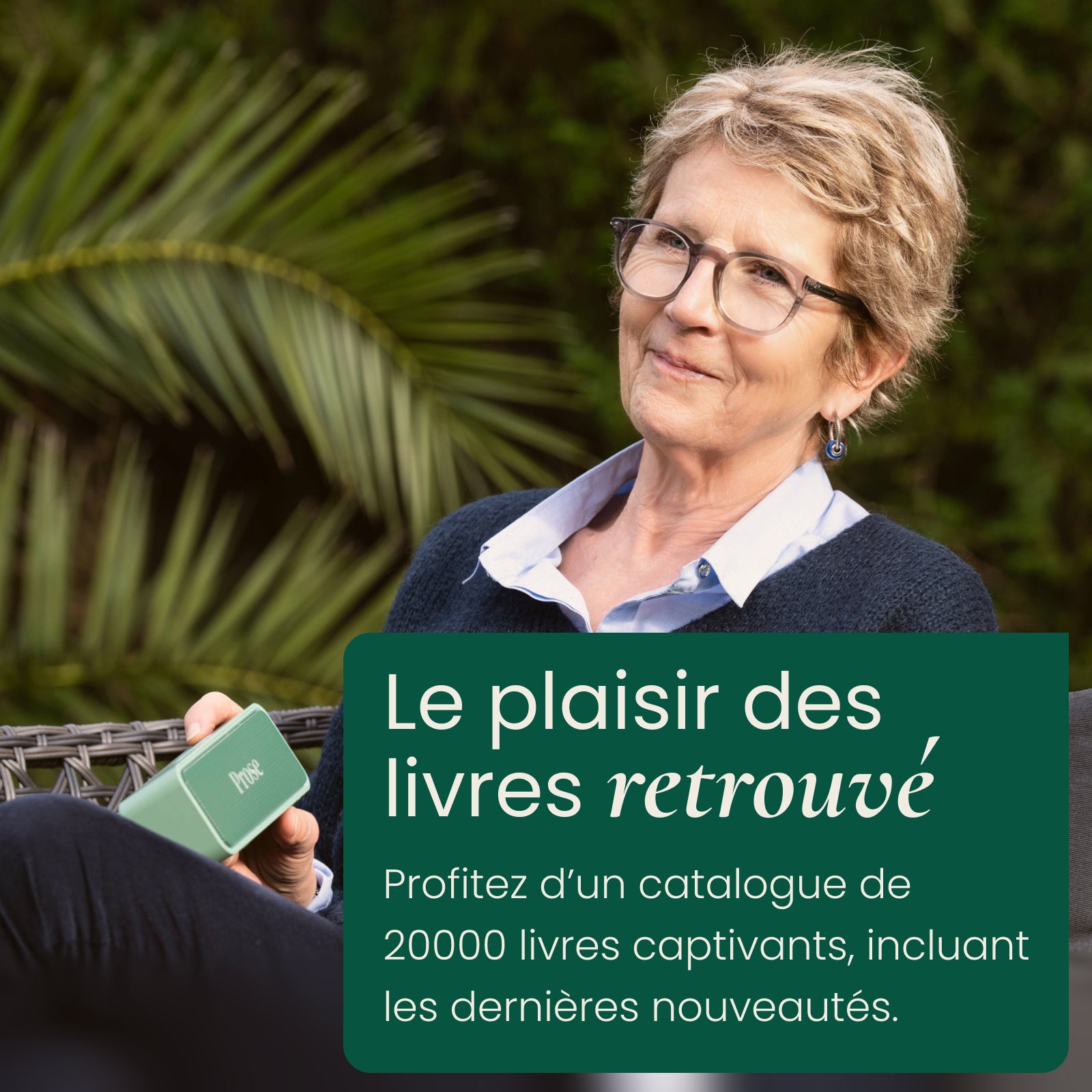 Prose : le lecteur de livres audio