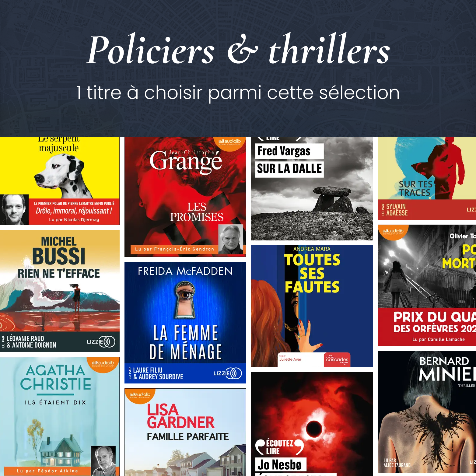 Coffret Prose - Thrillers & Policiers