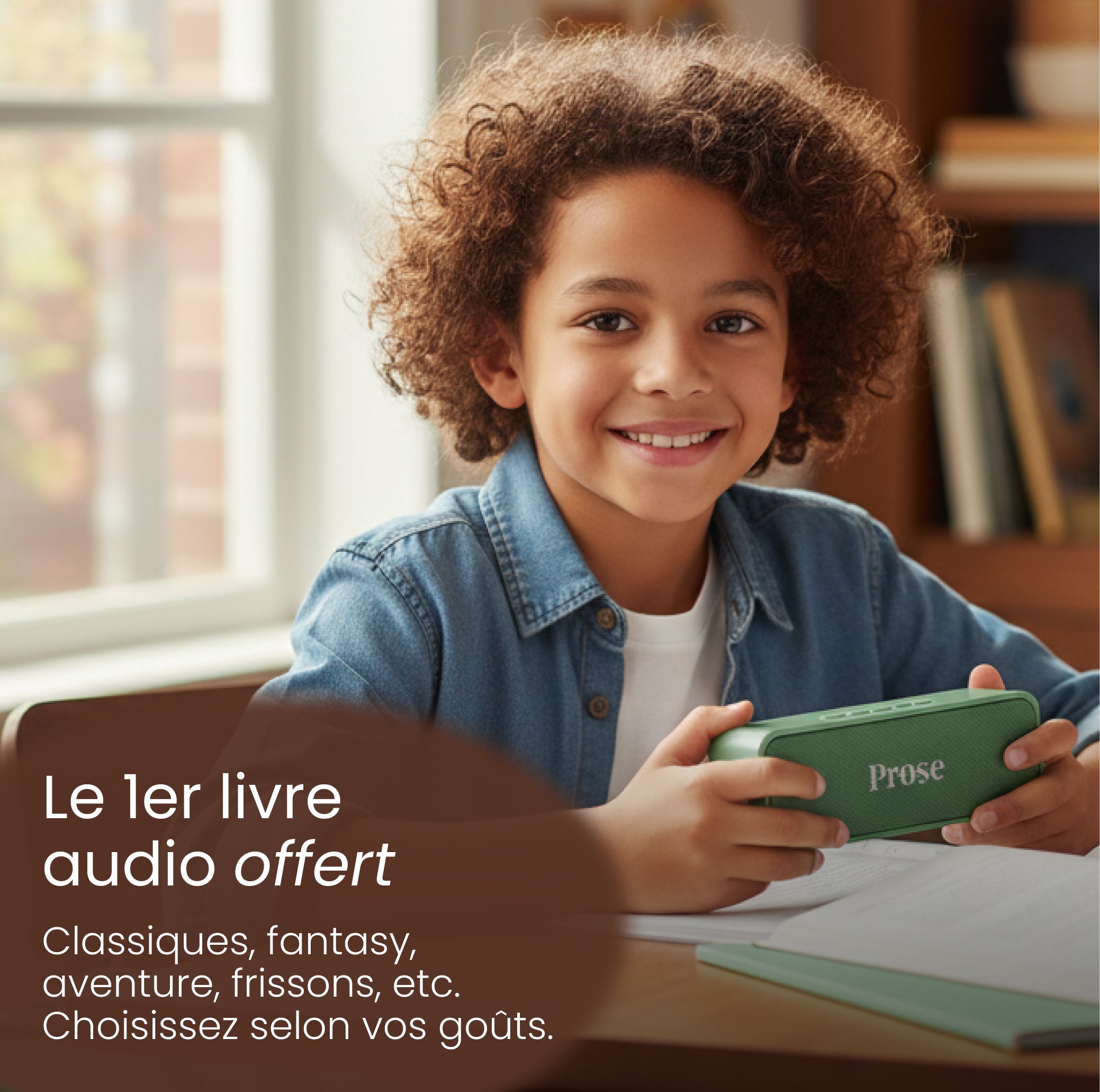 Prose – Lecteur de Livres Audio | Édition Jeunesse